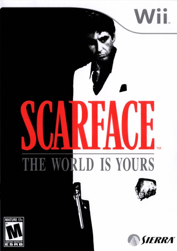 Scarface the World is Yours box art for Wii